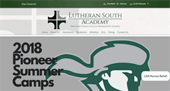 Desktop Screenshot of lutheransouth.org